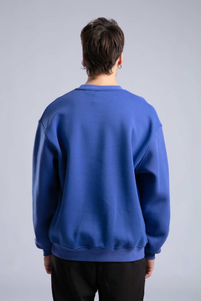 Minimalist Oversized Crewneck Sweatshirt - CATCH Logo Pullover